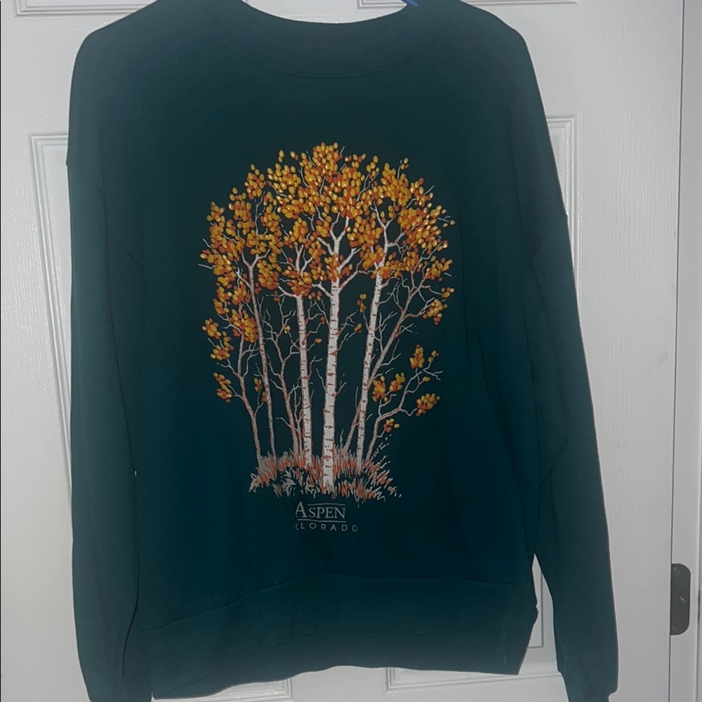 Vintage Aspen Colorado Graphic Sweatshirt